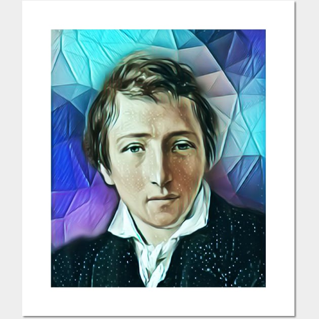 Heinrich Heine Portrait | Heinrich Heine Artwork 6 Wall Art by JustLit